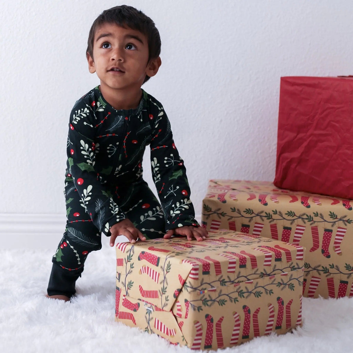 Bestaroo Holiday Nights Romper - 