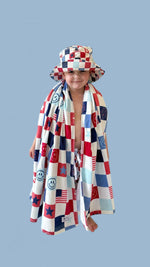 DREAM BIG LITTLE CO HOME OF THE FREE CHECKERS DREAM TOWELEveretts Place