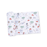 Angel Dear Home Run Baseball - 2 Way Zipper Footie & Swaddle - 
