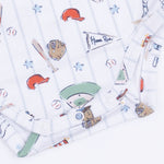 Angel Dear Home Run Baseball - Short Sleeve Bodysuit - 