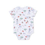 Angel Dear Home Run Baseball - Short Sleeve Bodysuit - 