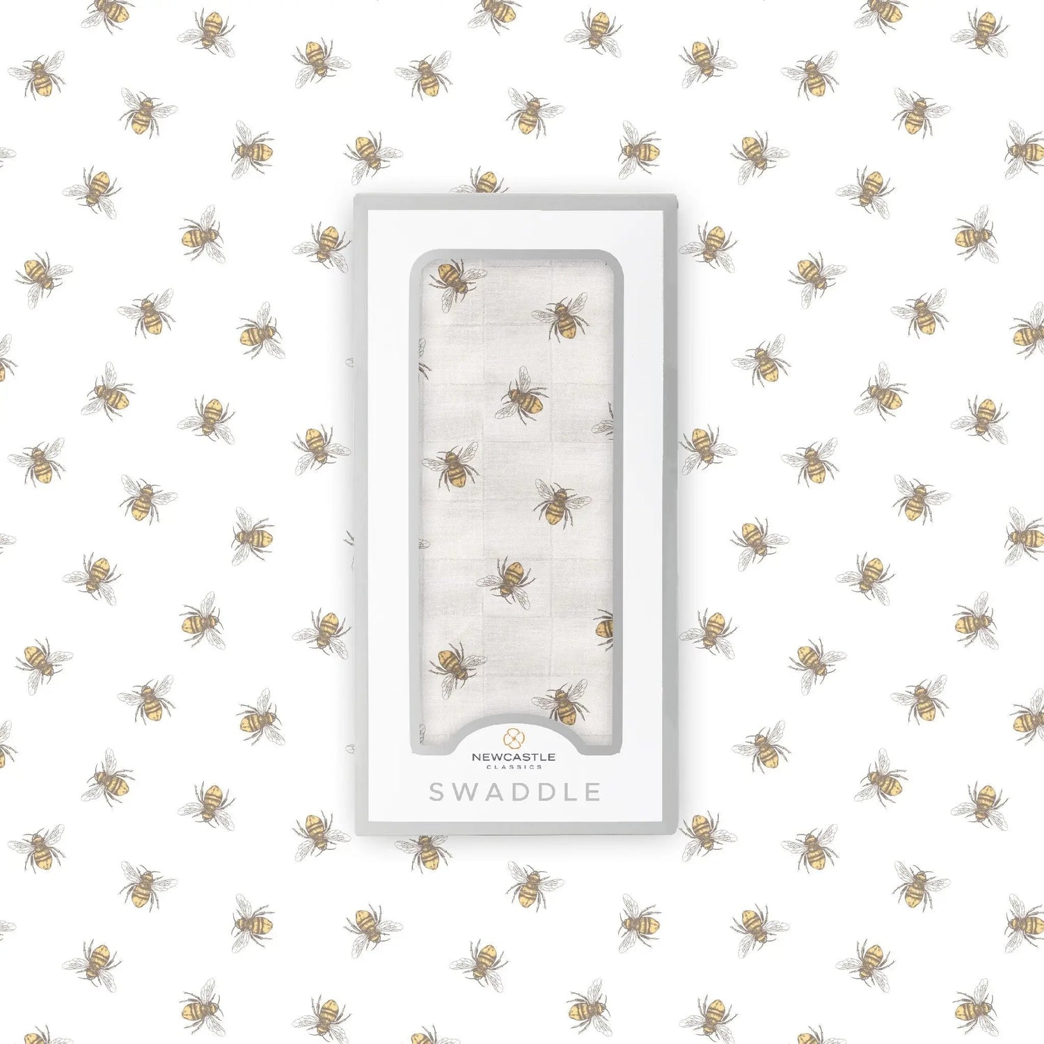 Newcastle Classics Honey Bee Bamboo Swaddle - 