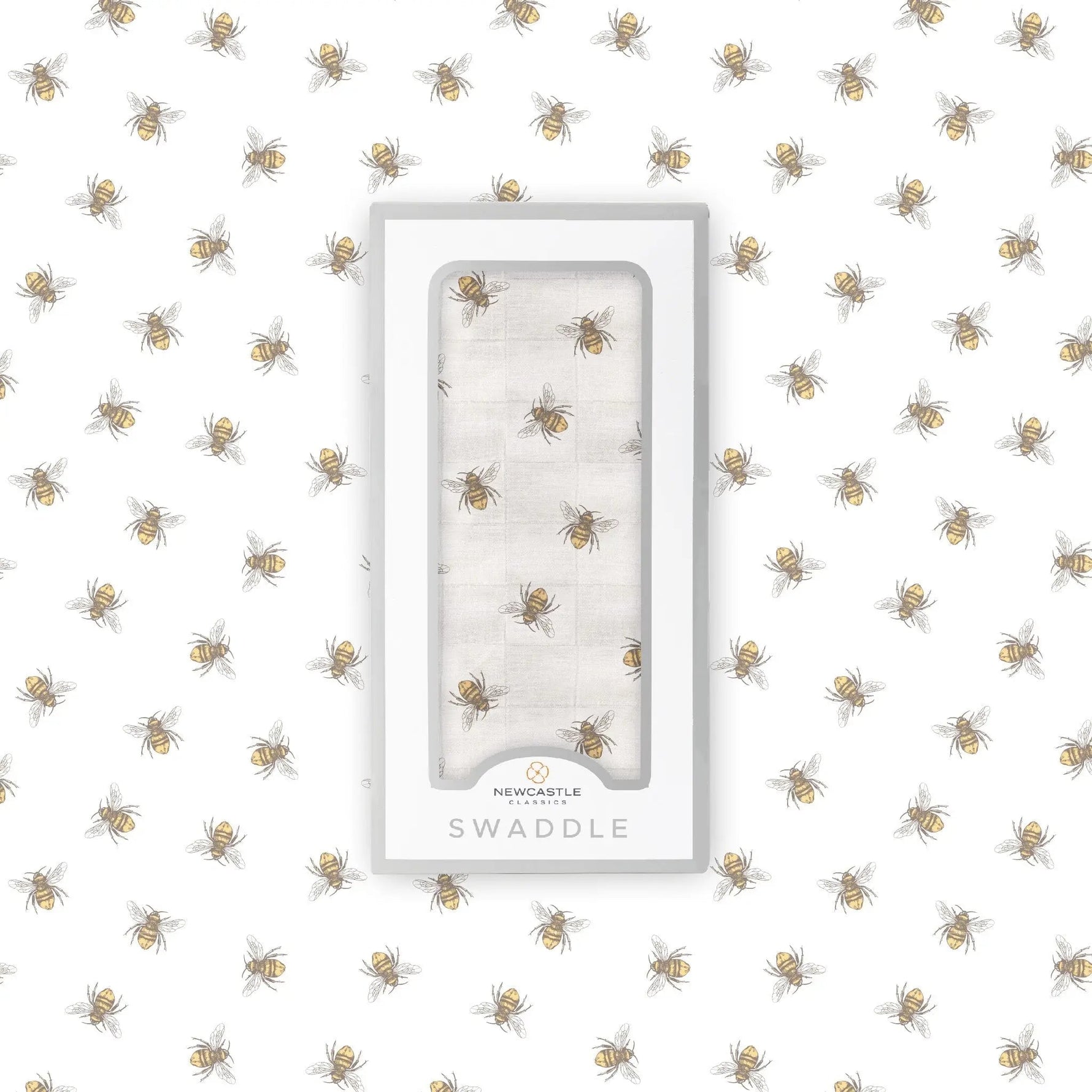 Newcastle Classics Honey Bee Bamboo Swaddle - 