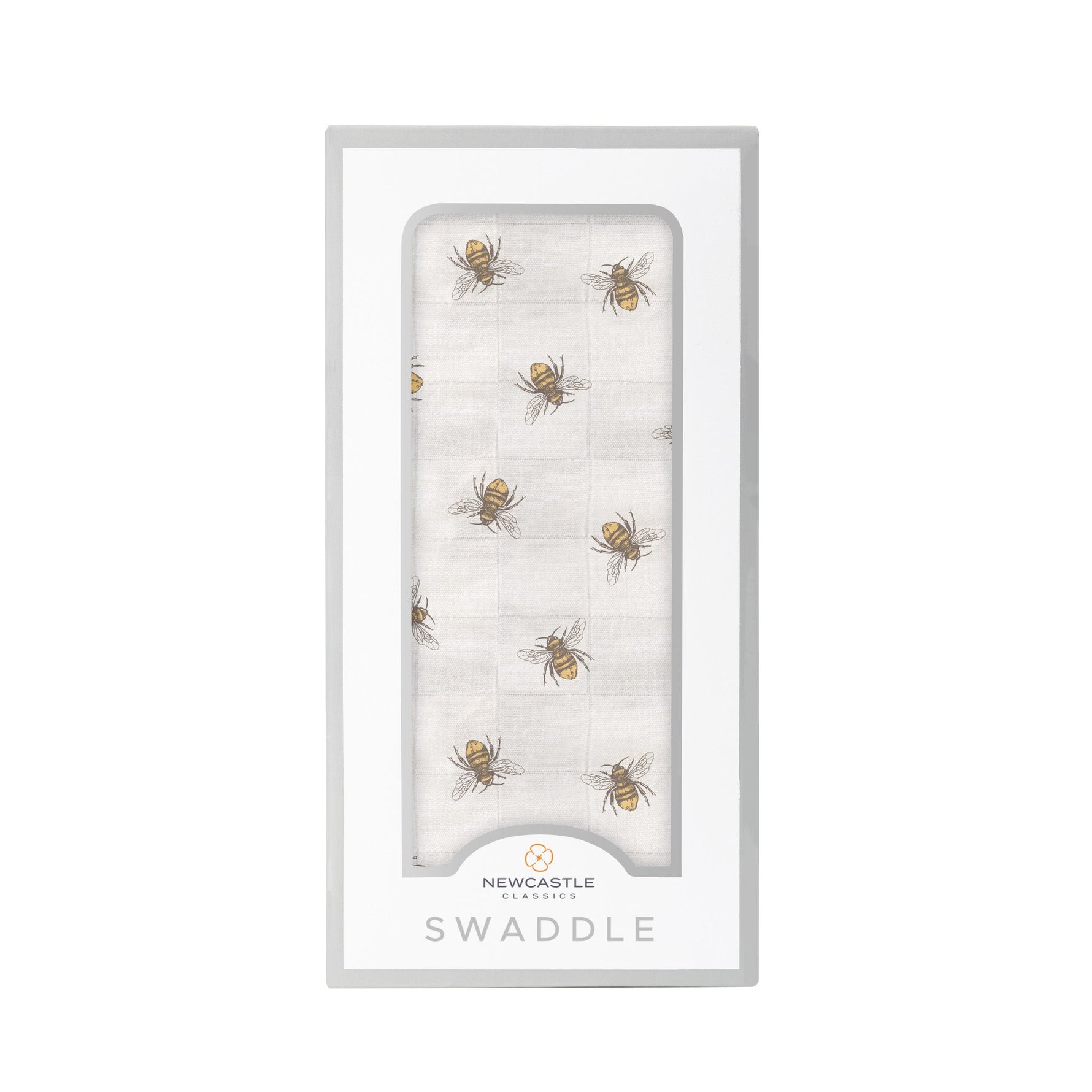 Honey Bee Bamboo Swaddle - Natural material, Earring, Brooch, Insect, Crystal | Everetts Place
