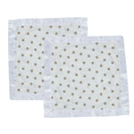 Newcastle Classics Honey Bee Newcastle Blankie Security Blanket with Bamboo Muslin for Kids - 