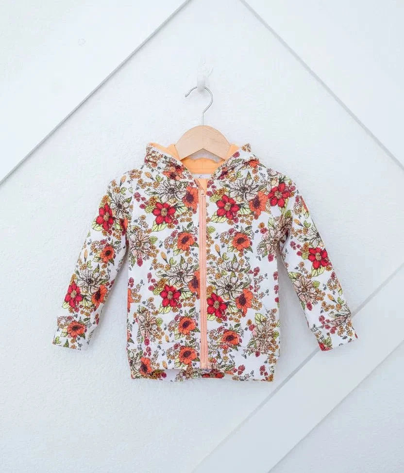 Honeyblossom Zipper Hoodie by Bestaroo