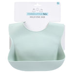 Three Little Tots Honeydew Silicone Bib - 
