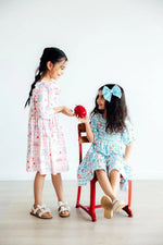 Mila & Rose ® Honor Roll Smocked Ruffle Dress - 