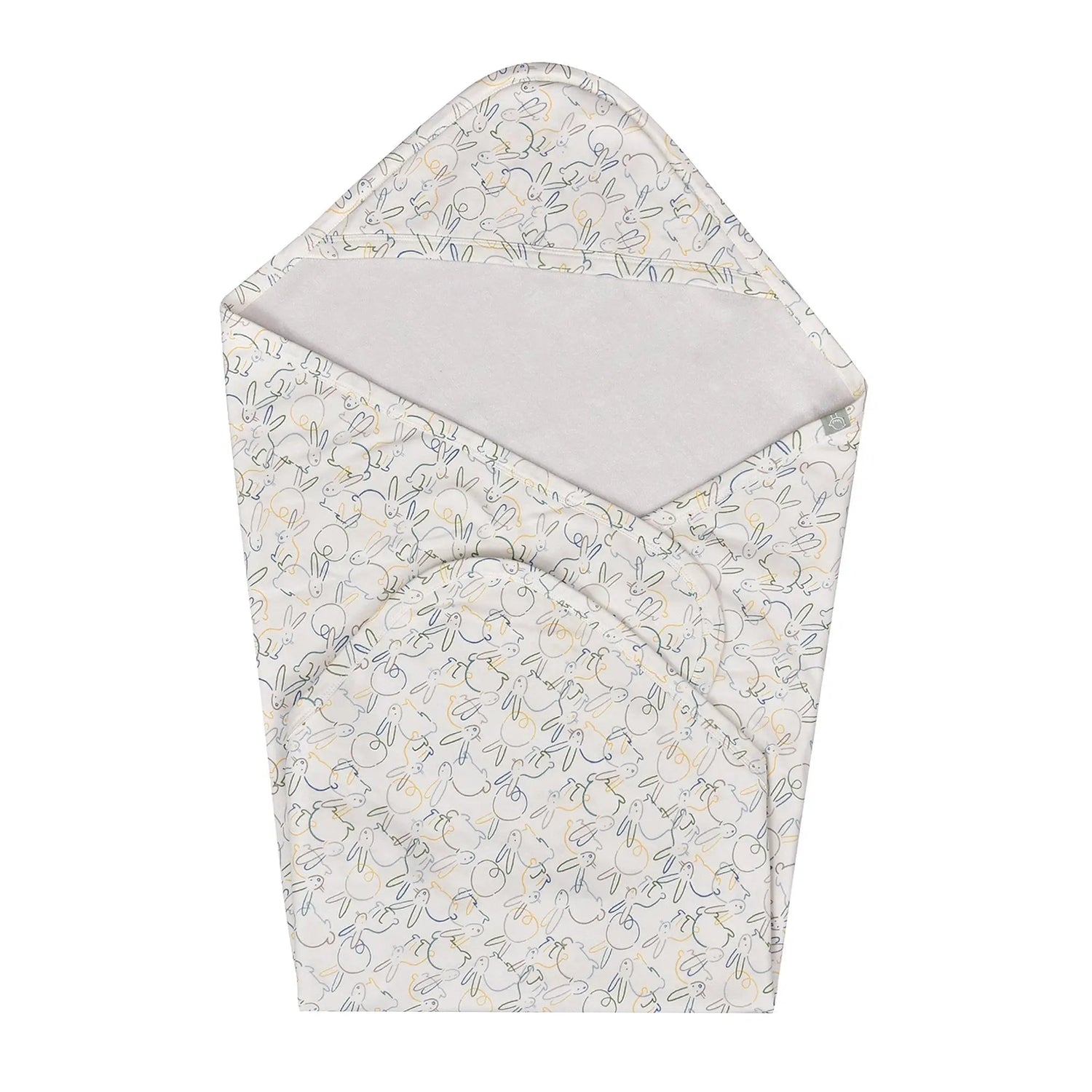 Finn + Emma hooded bath towel | bunnies - 