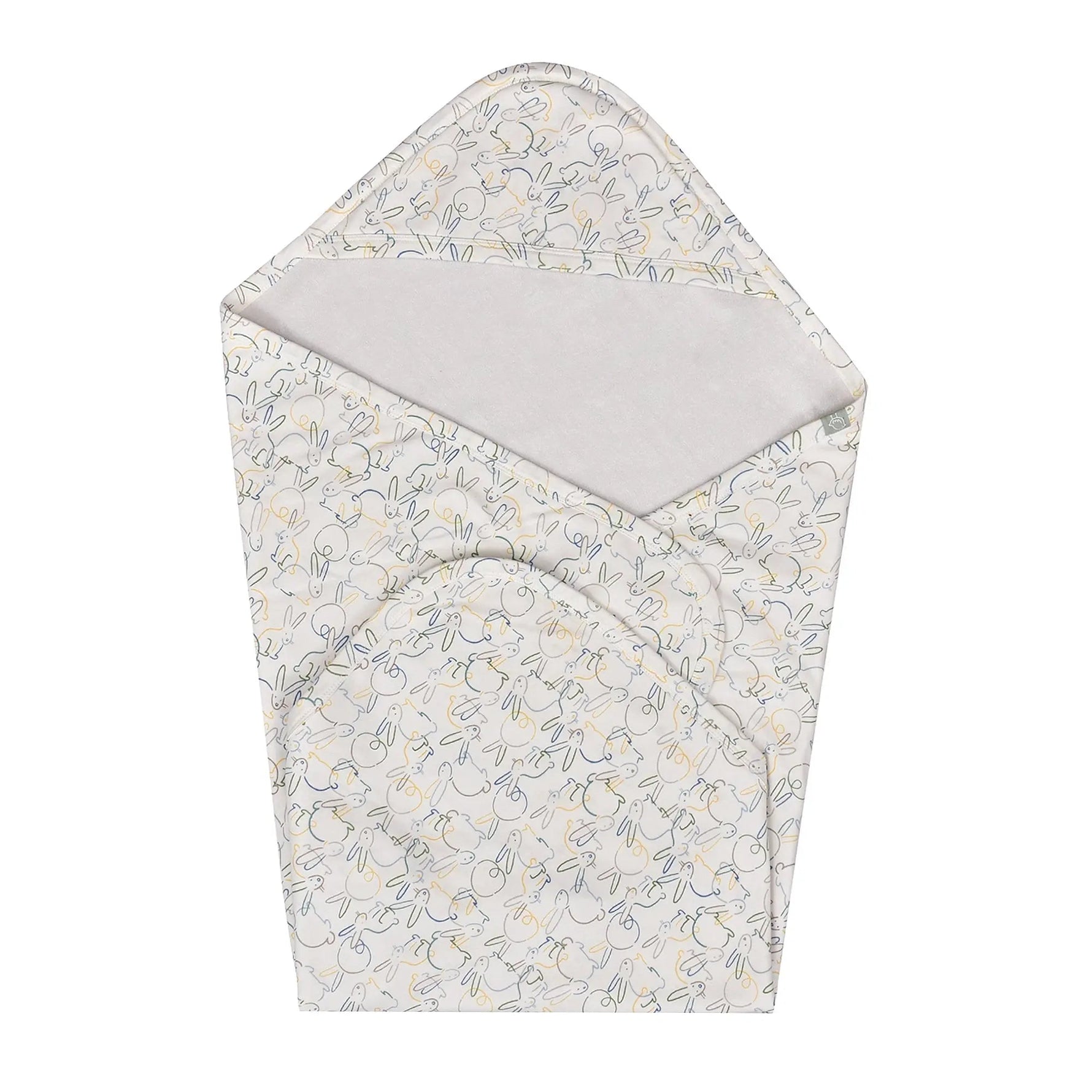 Finn + Emma hooded bath towel | bunnies - 