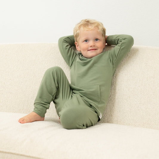 Sweet Bamboo Hooded Jogger Set for Kids with Pockets Sweet Bamboo Everetts Place: Online Boutique