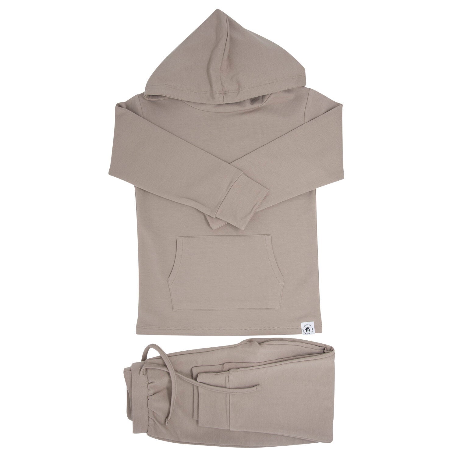 Sweet Bamboo Kids Hooded Jogger Set Luxaboo French Terry Sweet Bamboo Everetts Place: Online Boutique