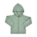 Finn + Emma hoodie | basil green - 