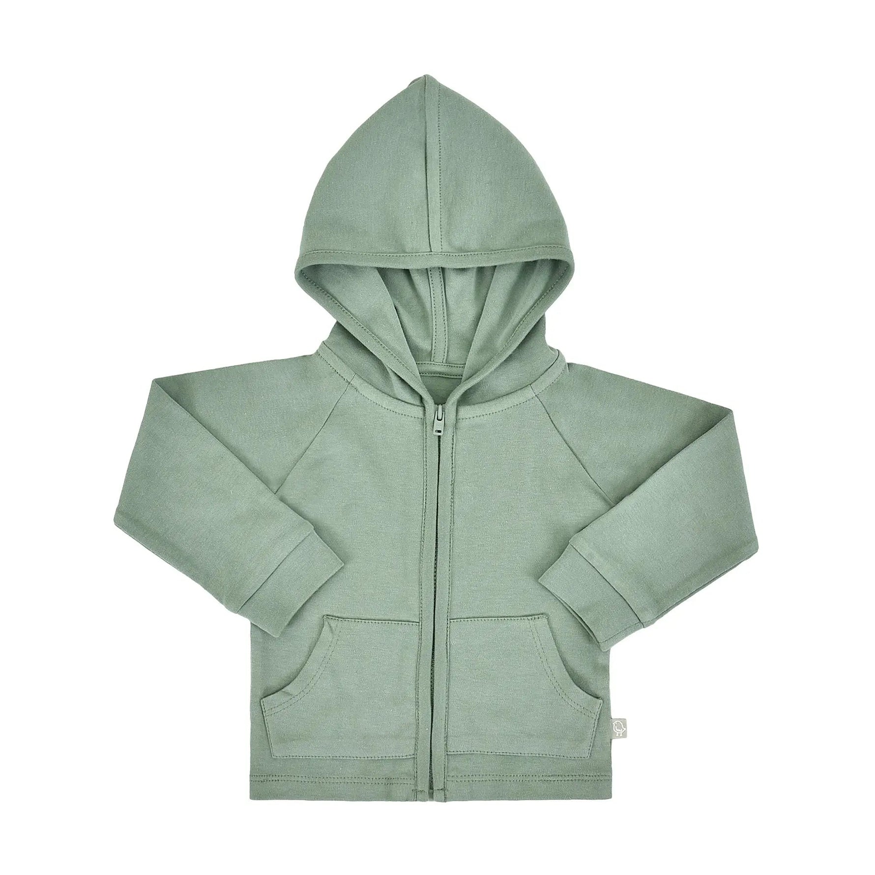 Finn + Emma hoodie | basil green - 