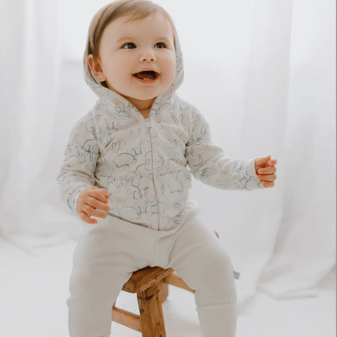 Finn + Emma hoodie | bunnies - 