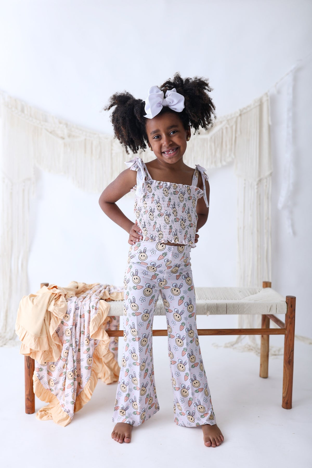 DREAM BIG LITTLE CO HOP TO IT DREAM SMOCKED FLARE SETEveretts Place