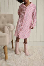 DREAM BIG LITTLE CO HOPPITY BLUSH CHECKERS GIRL'S DREAM GOWNEveretts Place