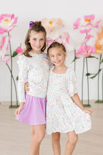 Mila & Rose ® Hoppy Easter Smocked Ruffle Dress - 