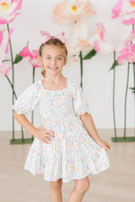 Mila & Rose ® Hoppy Easter Smocked Ruffle Dress - 