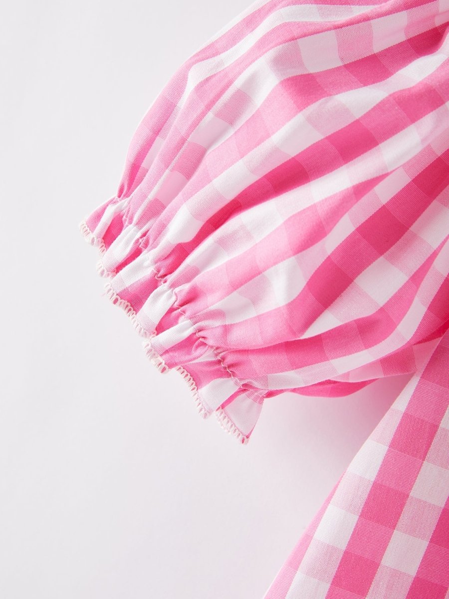 Rylee Faith Designs Horse Embroidery Smocking Dress - 