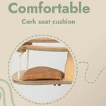 Goodevas Horse Rope Swing Montessori Toy for Kids with Sturdy Birch Plywood and Durable Multifilament Polypropylene Rope - Everetts Place Boutique - 