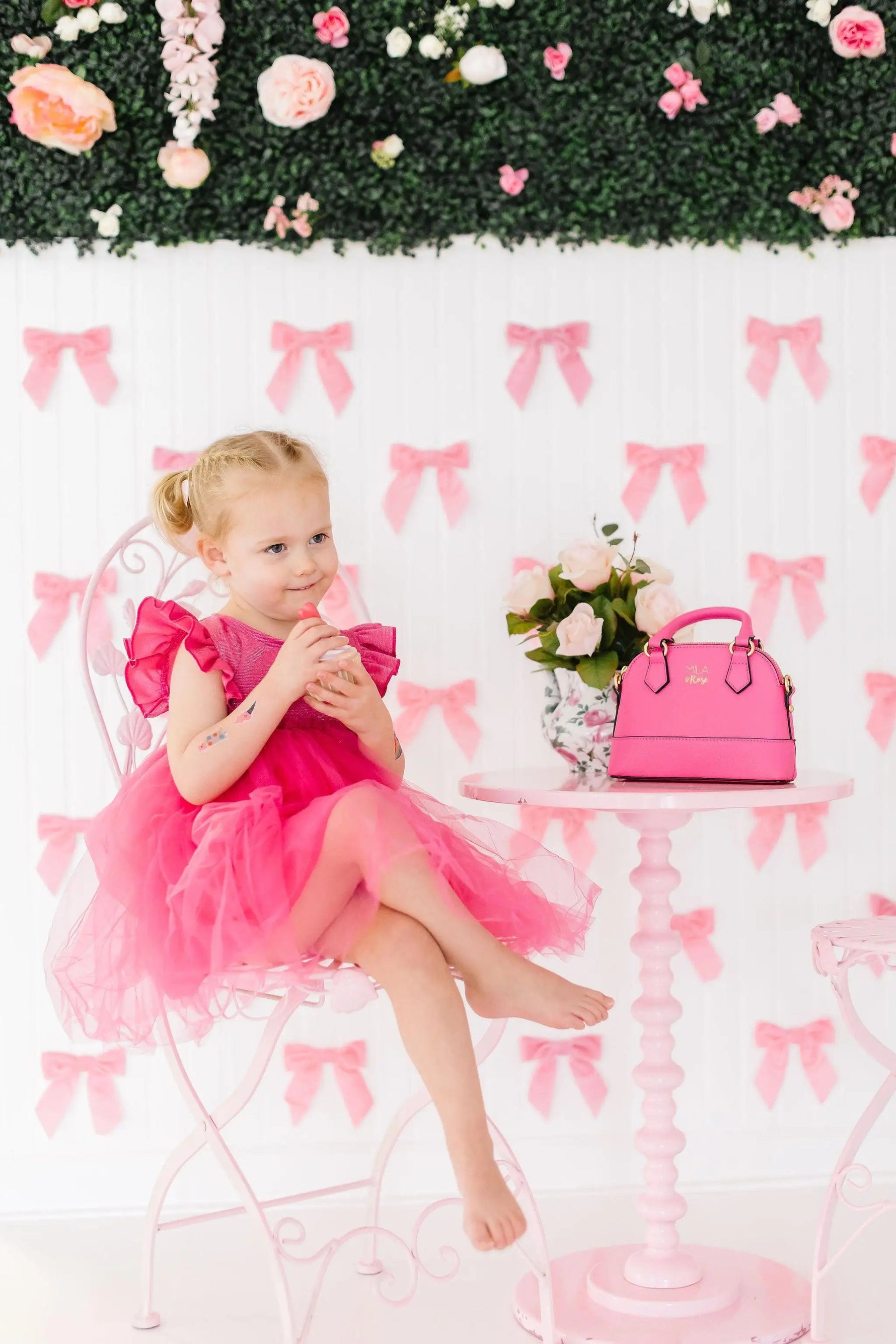 Mila & Rose ® Hot Pink Shimmer Tutu Dress - 