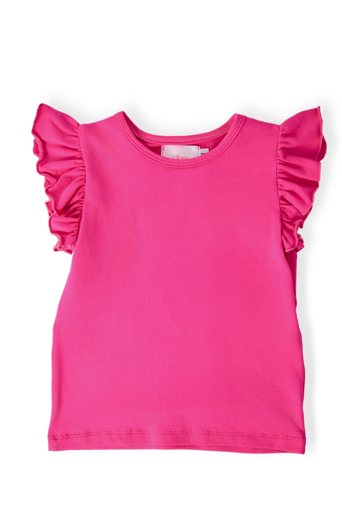 Mila & Rose ® Girly ruffle tee for versatile styling and effortless charm -
