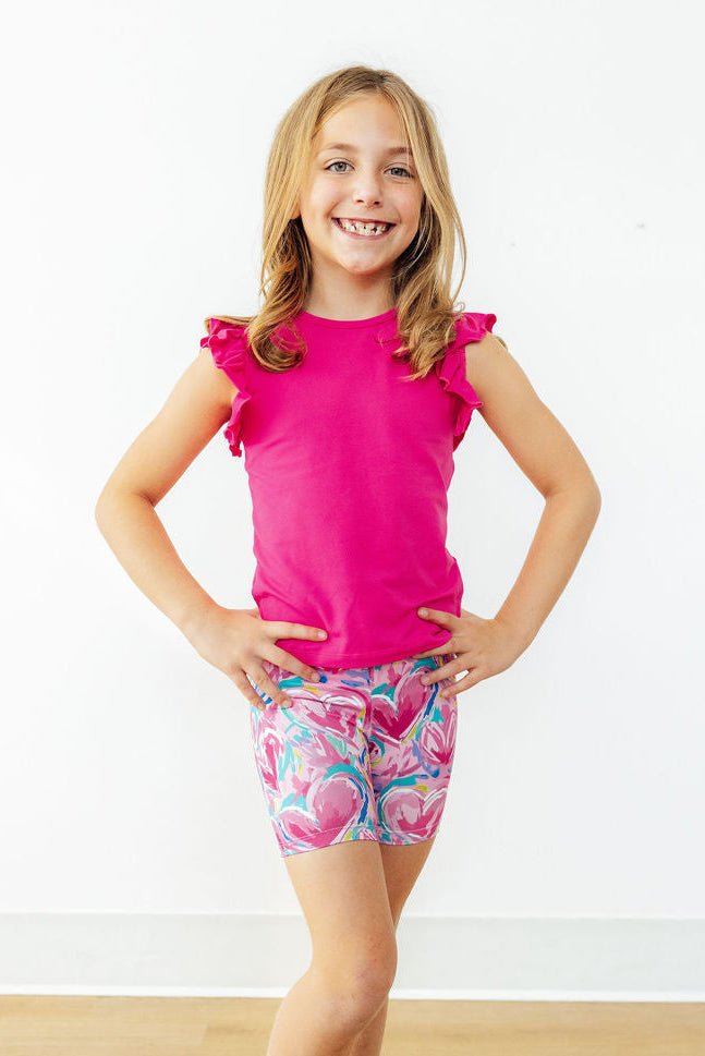 Mila & Rose ® Girly ruffle tee for versatile styling and effortless charm -