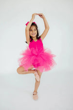 Mila & Rose ® Hot Pink Tank Tutu Leotard - 