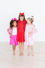 Mila & Rose ® Hot Pink Twirl Skort - 