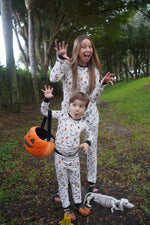 Dreamlet Howl - O - Ween Pups (Women's Long Sleeve PJ) - 