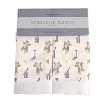Newcastle Classics Hungry Giraffe Bamboo Muslin Baby Blankie Twin Pack for Infants - Baby & Toddler > Swaddling & Receiving Blankets > Receiving Blankets Cotton Security Blanket