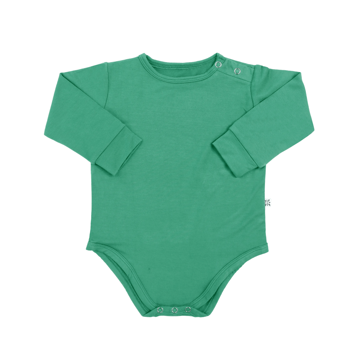 Sweet Bamboo Hunter Green Long Sleeve Bodysuit - 