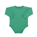 Sweet Bamboo Hunter Green Long Sleeve Bodysuit - 