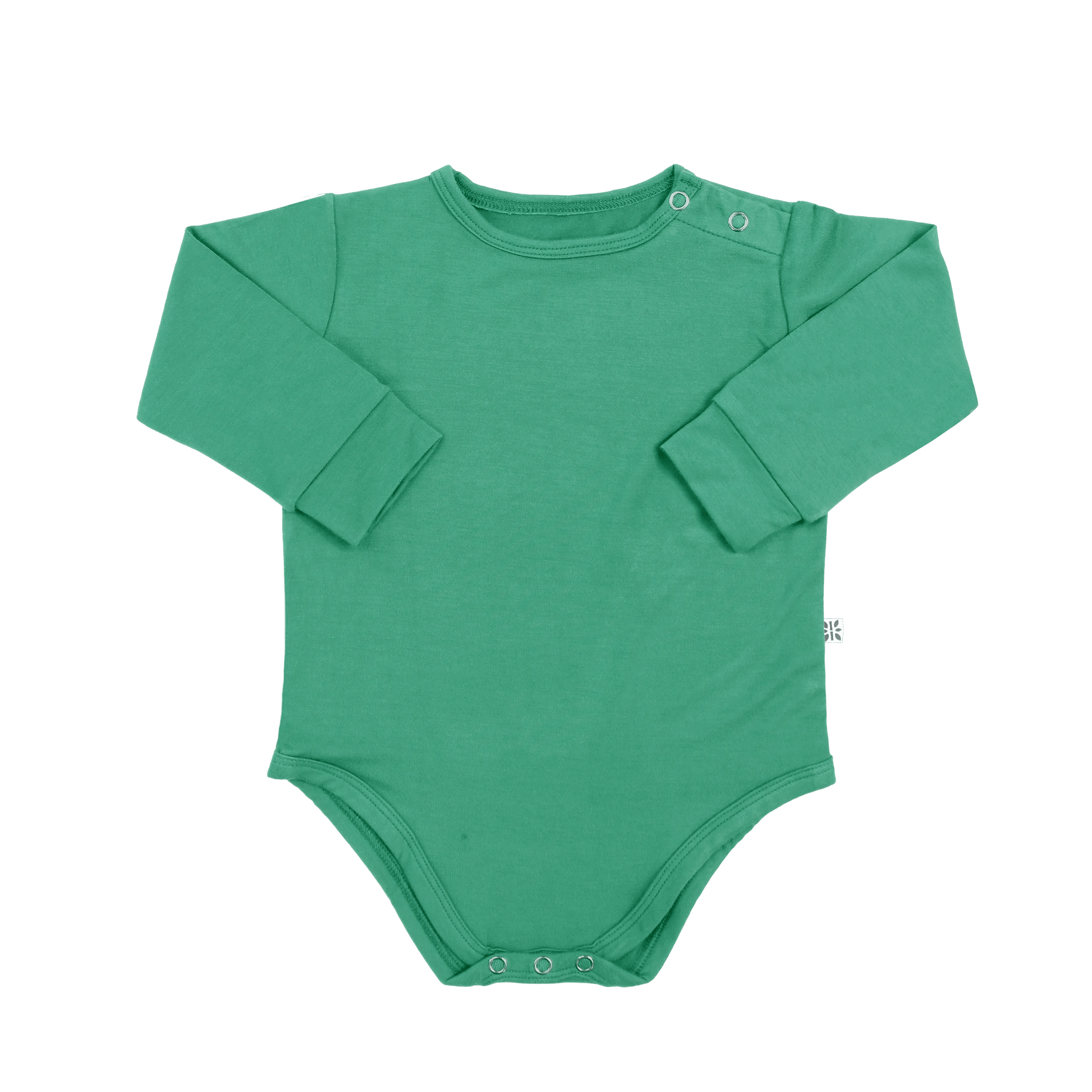 Sweet Bamboo Hunter Green Long Sleeve Bodysuit - 