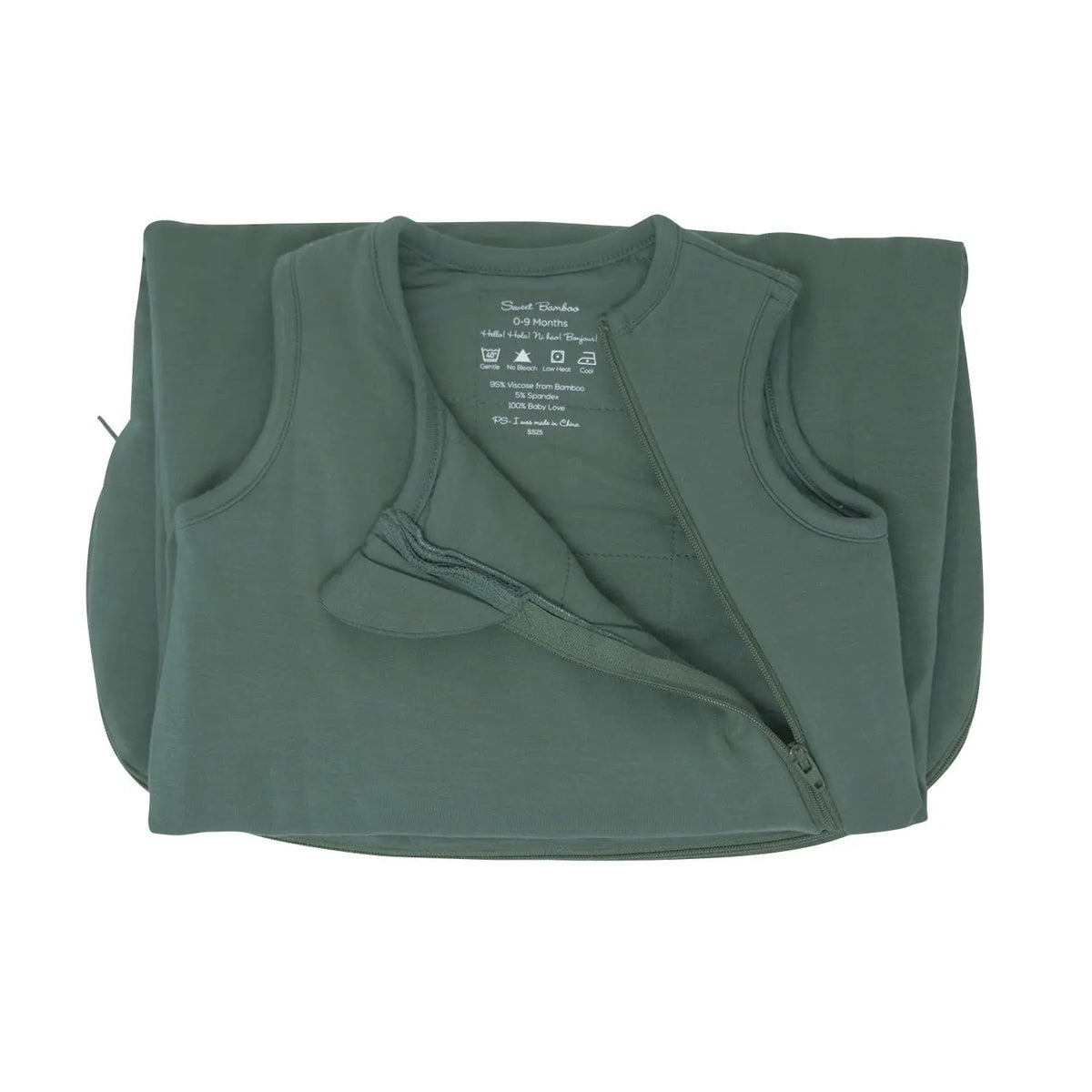 Sweet Bamboo Hunter Green Sleep Sack - 
