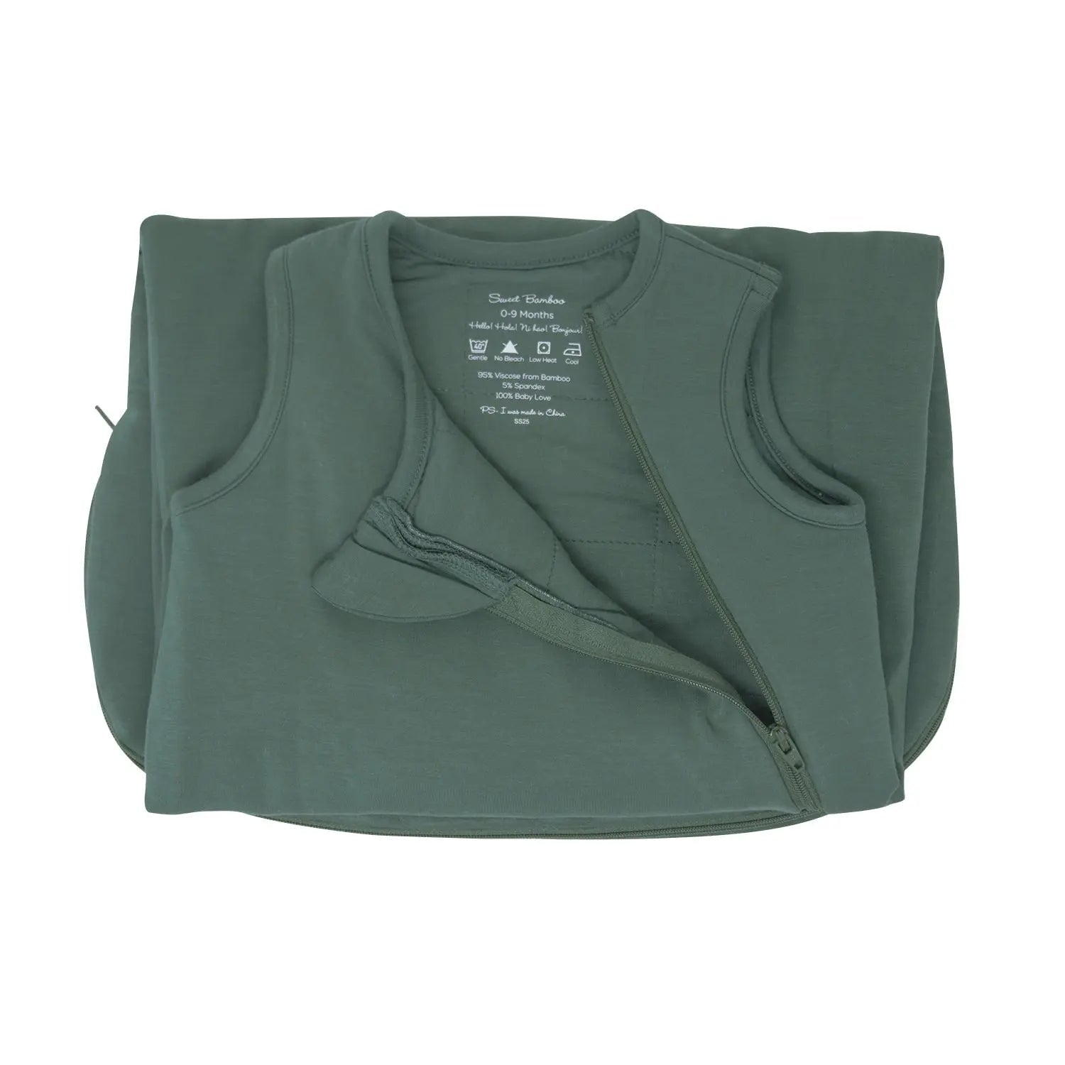 Sweet Bamboo Hunter Green Sleep Sack - 