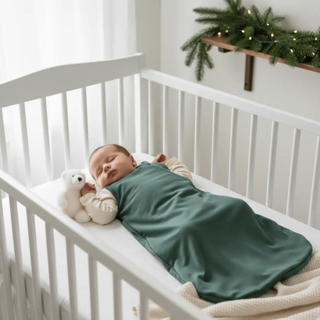 Sweet Bamboo Hunter Green Sleep Sack - 