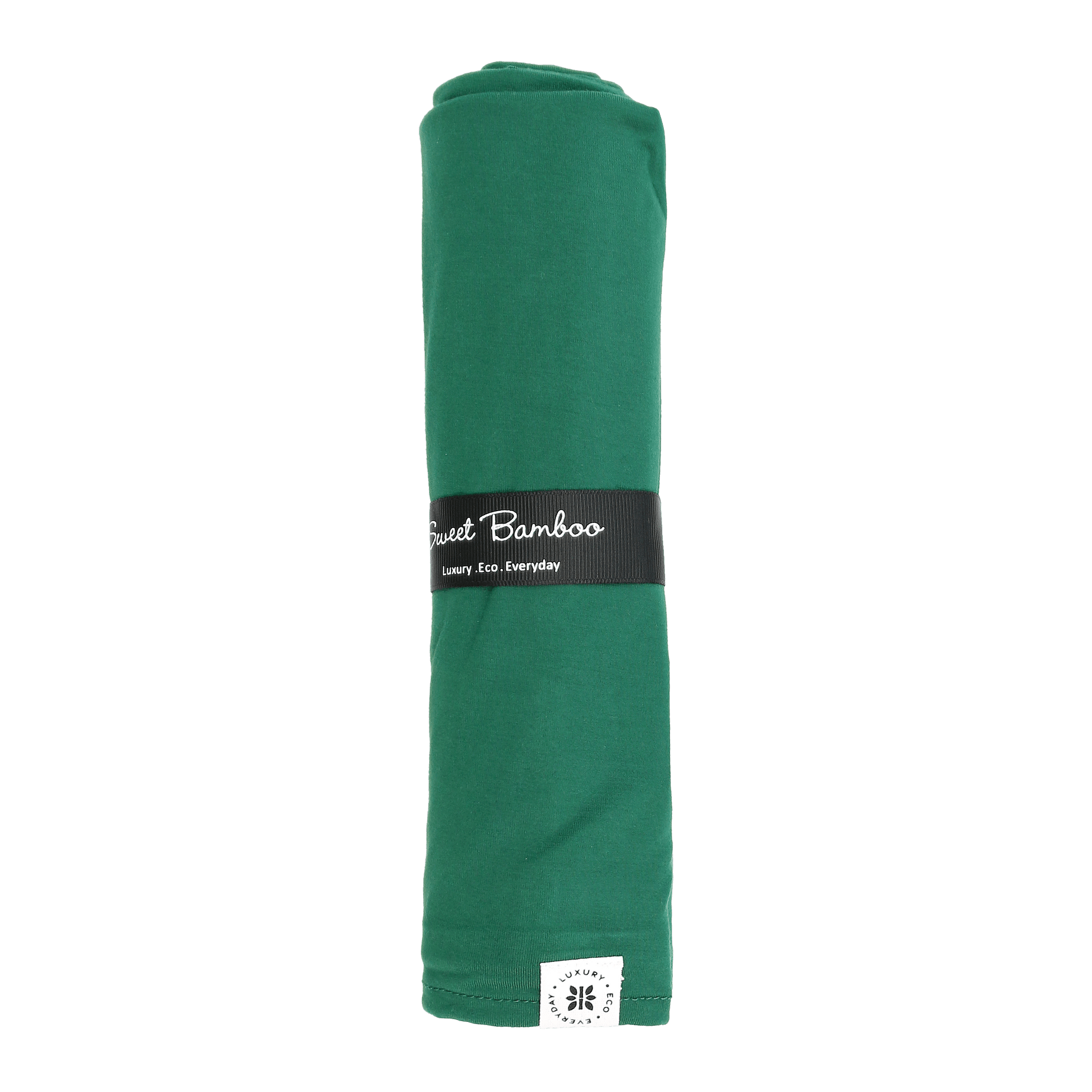 Hunter Green Silky Soft Baby Swaddle Blanket Newborn Sweet Bamboo Everetts Place: Online Boutique