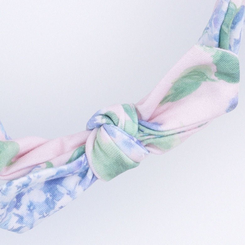 Angel Dear Hydrangeas - Knot Headband - 