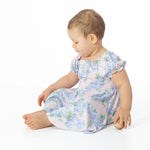 Angel Dear Hydrangeas - Smocked Twirly Dress and Bloomer - 