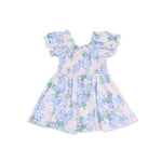 Angel Dear Hydrangeas - Smocked Twirly Dress and Bloomer - 