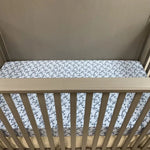 Sweet Bamboo Hypoallergenic Crib Sheet with Non Slip Design for Sensitive Babies - 