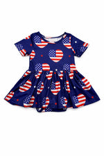 Mila & Rose ® I Heart the USA S/S Twirl BodysuitEveretts Place