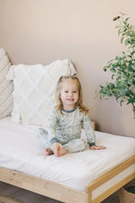 I Love You ABC Two Piece Bamboo Pajamas Soft Sleepwear - Everetts Place Boutique - 