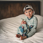 Little Joy Co. I Love You ABC Two Piece Bamboo Pajamas Soft Sleepwear - Everetts Place Boutique - 
