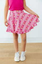 Mila & Rose ® I Love You Tulip Much Ruffle Twirl Skort - 