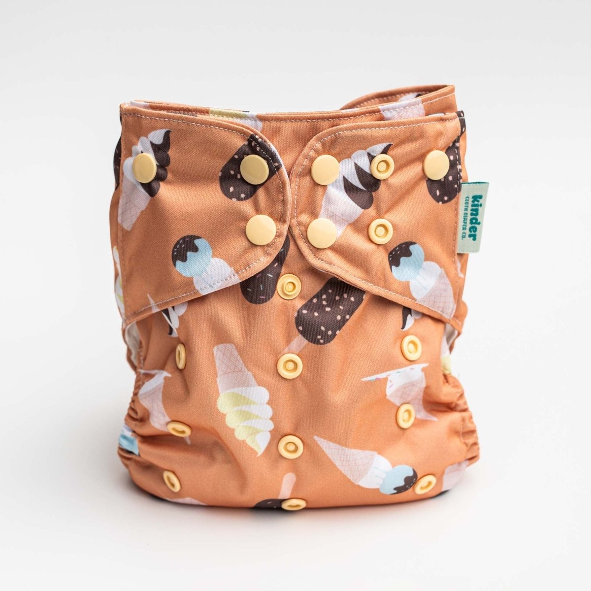 Food: Essentials Pocket Cloth Diaper with Athletic Wicking Jersey, Grows with your Baby by Kinder Cloth Diaper Co.