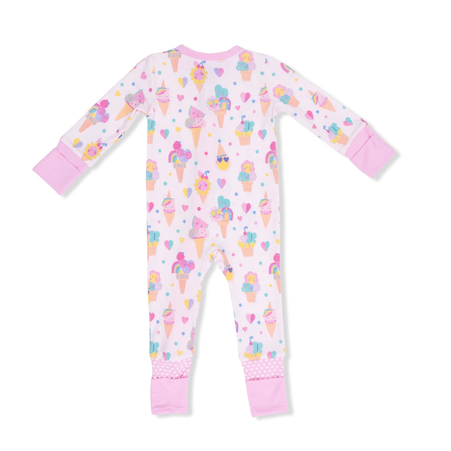 Angel Dear Ice Cream Fun Crew - Convertible Romper - 