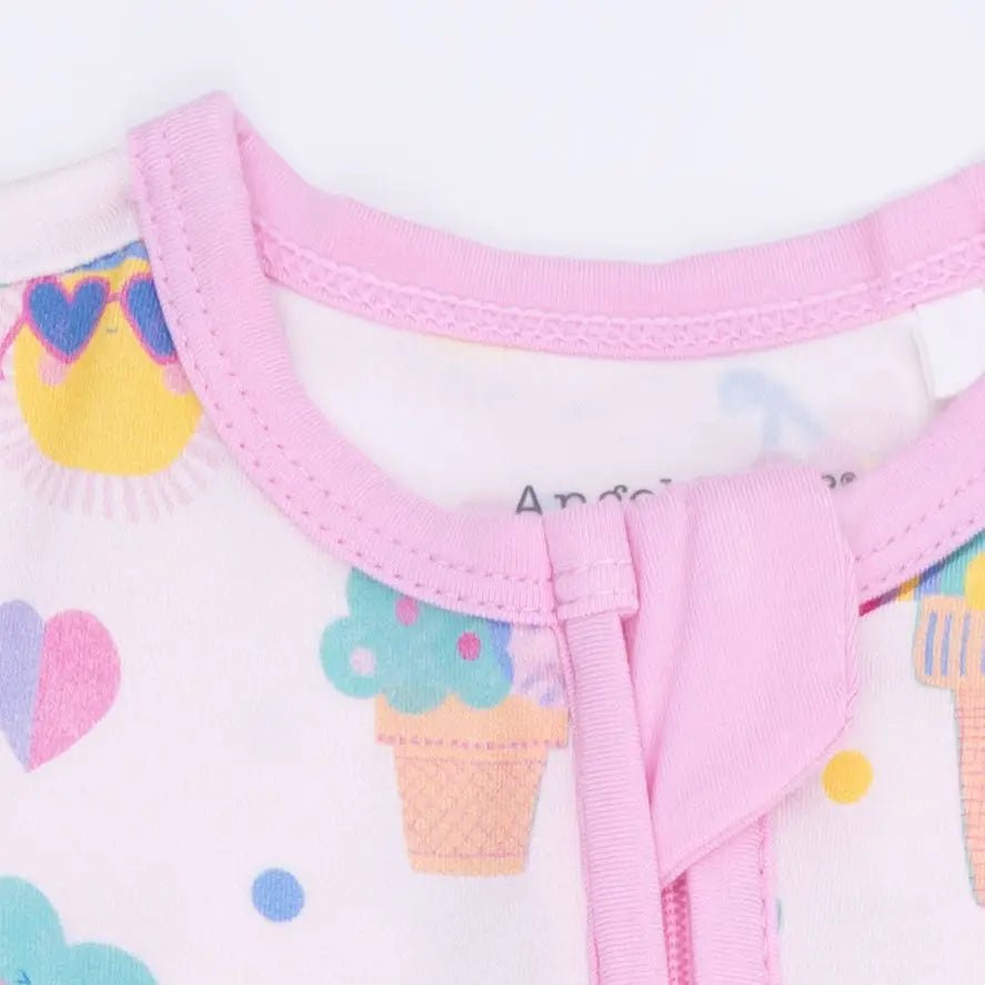 Angel Dear Ice Cream Fun Crew - Convertible Romper - 